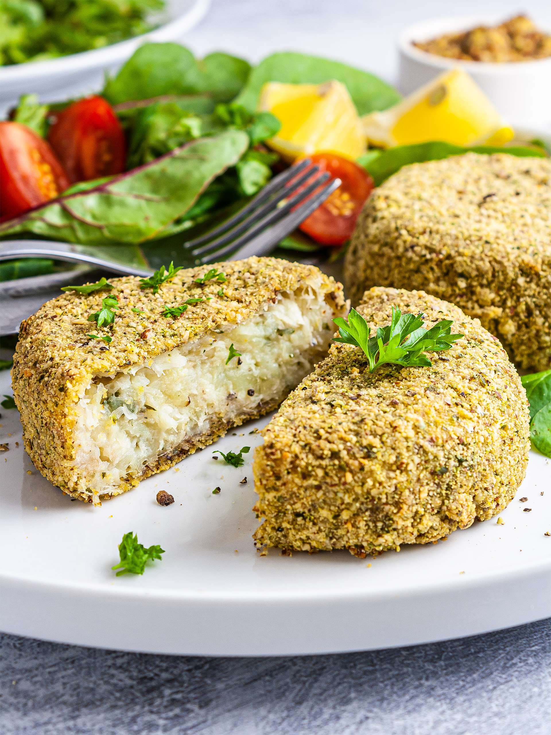 Gluten-Free Oven-Baked Fish Cakes Recipe | Foodaciously