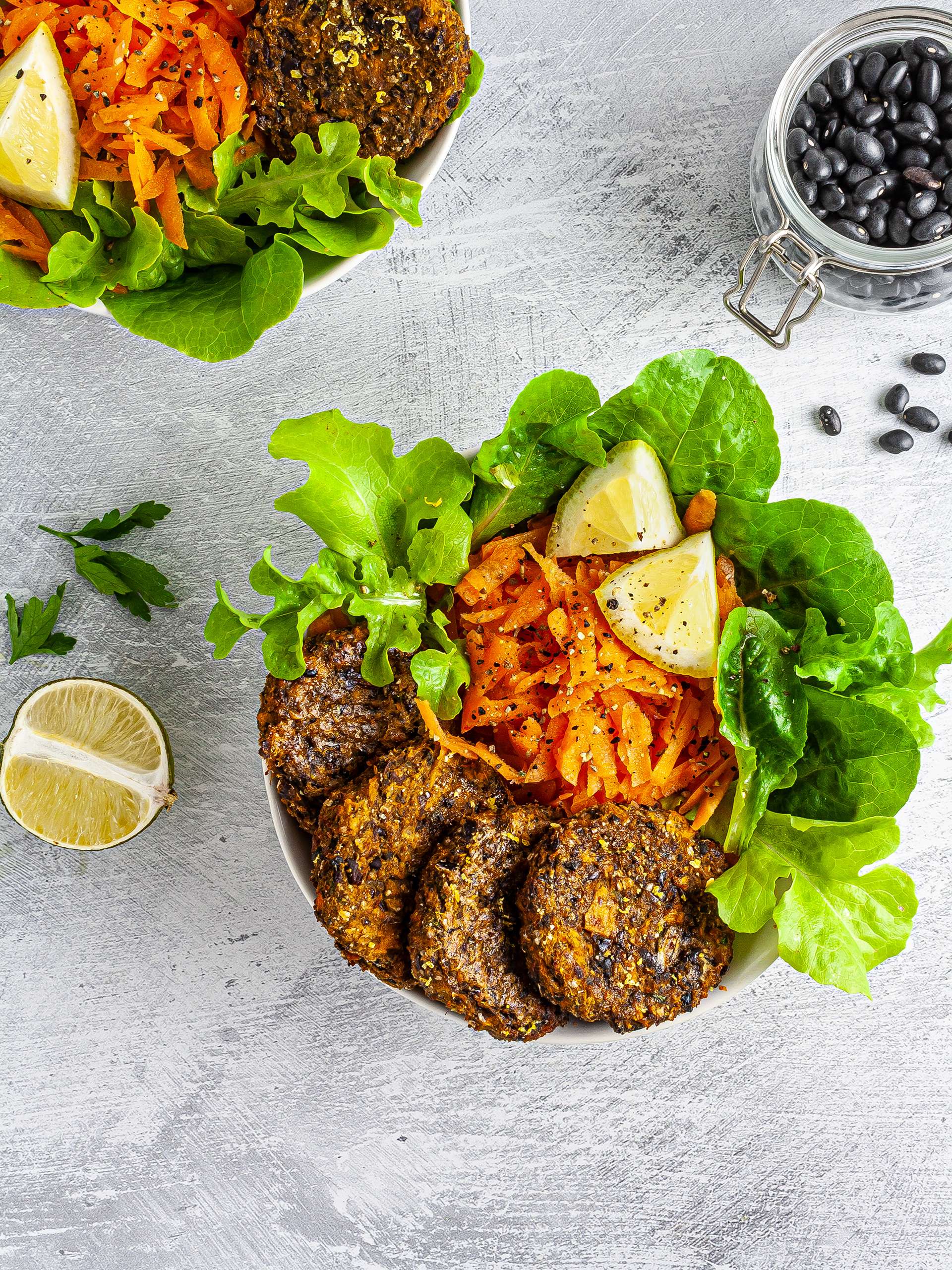 Baked Black Bean Falafels Recipe Foodaciously