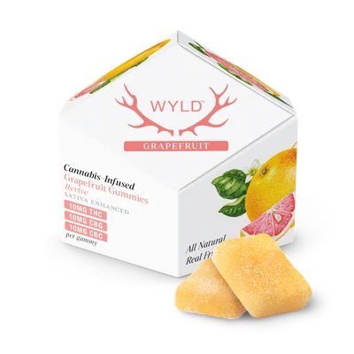 Grapefruit Sativa 1:1:1 THC:CBC:CBG Gummies 100mg