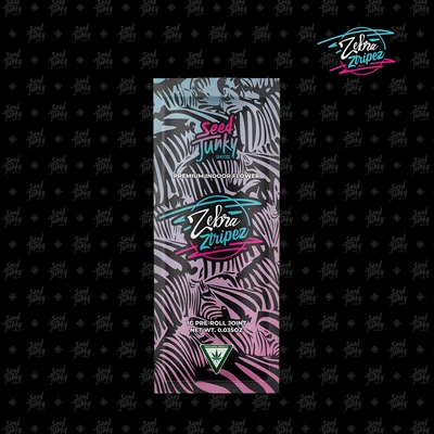 Zebra Ztripez Pre Roll 1g