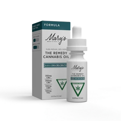 Remedy Tincture 200mgCBG:100mgCBN:200mgCBD:100mgTHC