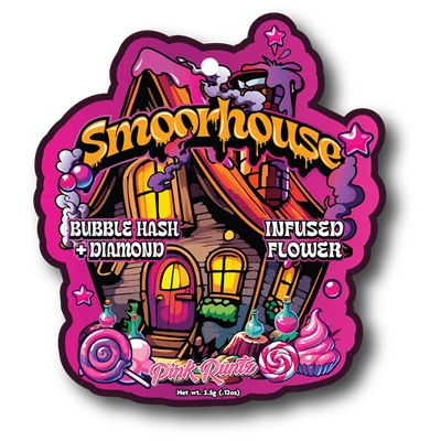 Pink Runtz Bubble Hash + Diamond Infused 3.5g