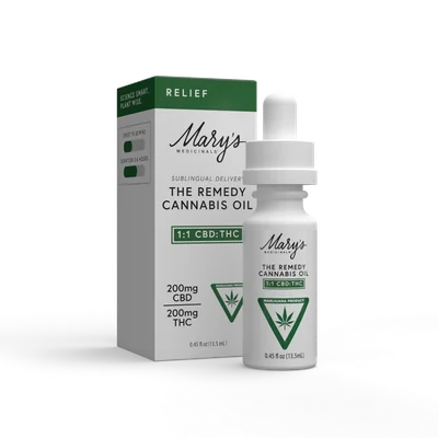 Remedy Relief Tincture 200mgCBD:200mgTHC
