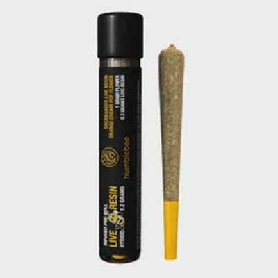 Hella Jelly x Banana Cooler Live Resin Infused Pre Roll 1.2g