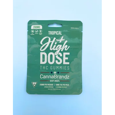 High Dose Tropical Gummies 200mg