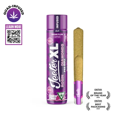 Sugar Plum XL Quad Infused Pre Roll 2g
