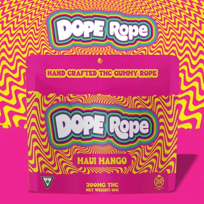 Maui Mango Gummy Rope 200mg