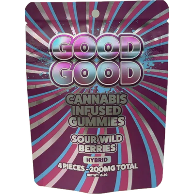 Sour Wild Berries Gummies 200mg