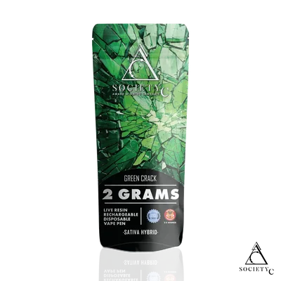 Green Crack Live Resin Disposable 2g