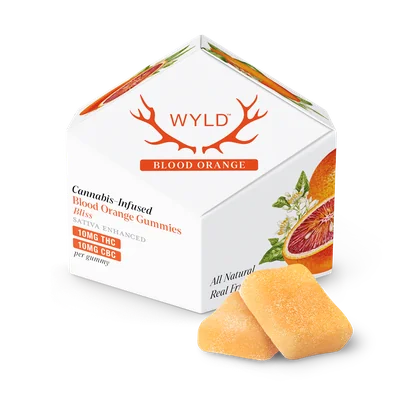 Blood Orange Sativa 1:1 THC:CBC Gummies 100mg