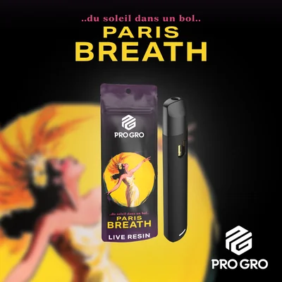 Paris Breath Live Resin Disposable 1g
