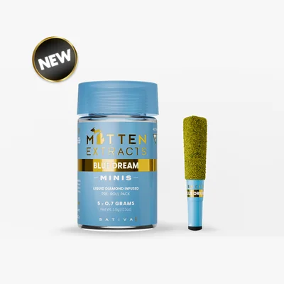 Blue Dream Infused Pre Rolls 5pk 3.5g