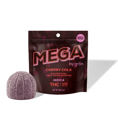 Mega Cherry Cola Rosin Gummies 100mg