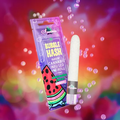 Watermelon Freeze Bubble Hash Infused Pre Roll 1.3g