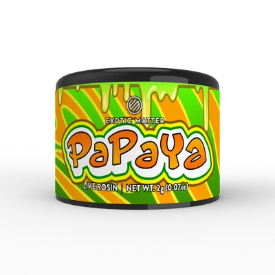 Papaya Rosin 2g