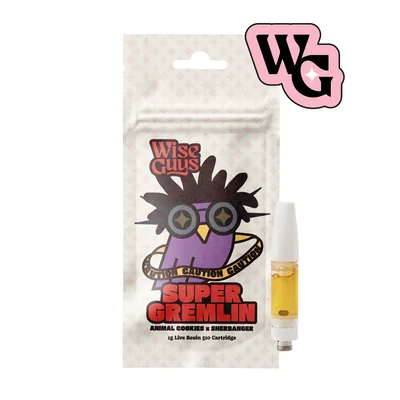 Wise Guys Farms - Super Gremlin Live Resin Cartridge 1g