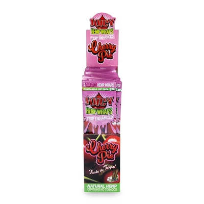 Terp Infused Hemp Wraps 2pk Cherry Pie