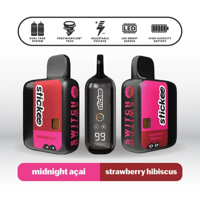Strawberry Hibiscus X Midnight Acai Live Resin Disposable