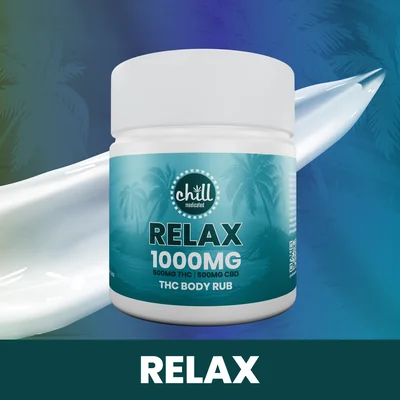 RELAX Body Rub 500mgTHC:500mgCBD