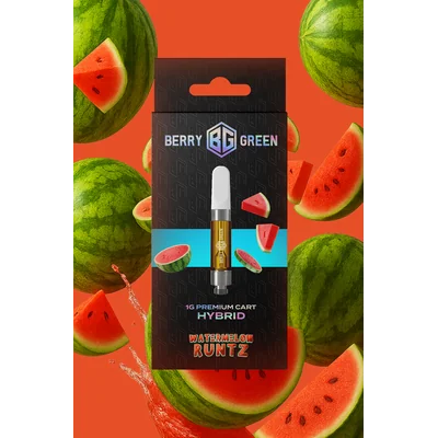 Berry Green - Watermelon Runtz Cartridge 1g