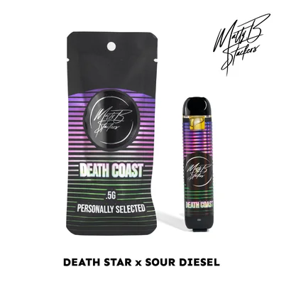 Matty B Deathcoast Live Rosin Disposable 0.5g
