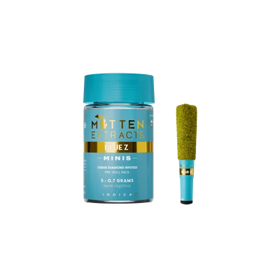 Blue Z Infused Pre Rolls 5pk 3.5g