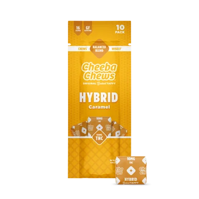 Hybrid Caramel RSO Taffy 100mg