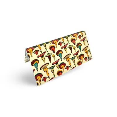 King Size Slim Papers + Tips "Shroom Booties" by Cecilia Granata