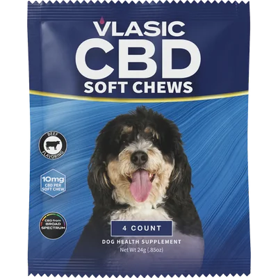 Calming Beef Dog Chews Mini Pack 40mg