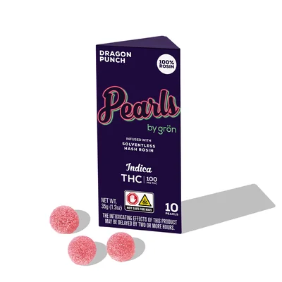Pearls Dragon Punch Rosin Gummies 100mg