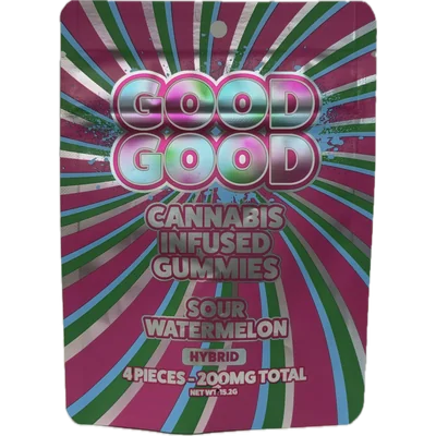 Sour Watermelon Gummies 200mg