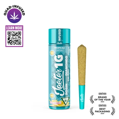 Tropicali Quad Infused Pre Roll 1g