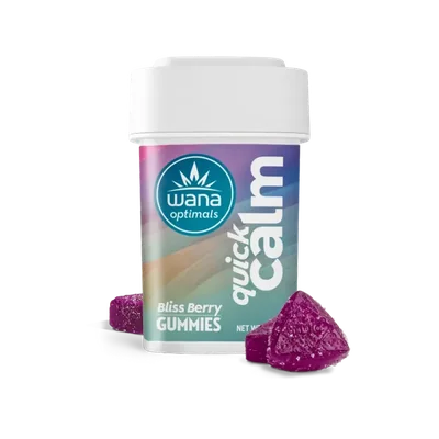Wana Optimal Quick Calm Blissberry Gummies 10mg