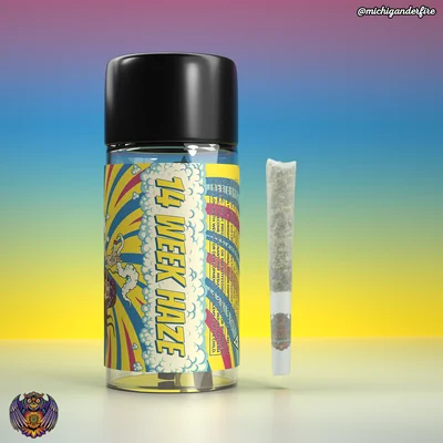 14 Week Haze Pre Rolls 5pk 2.5g