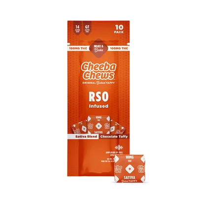 Sativa Chocolate RSO Taffy 100mg