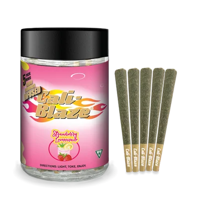 Strawberry Lemonade Infused Pre Rolls 5pk 3.5g