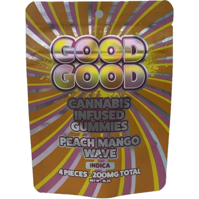 Peach Mango Wave Gummies 200mg