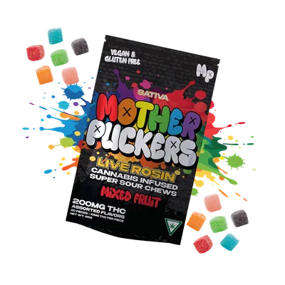 Mixed Fruit Live Rosin Chews 200mg