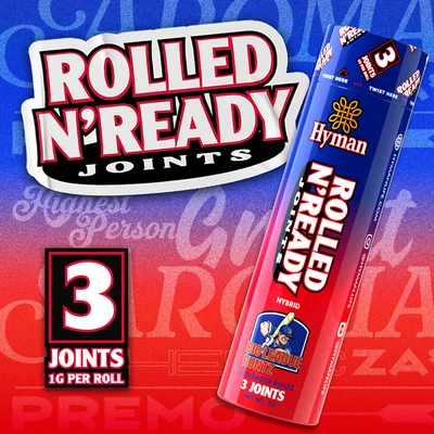 Big League Runtz Rolled N' Ready Pre Rolls 3g 3pk