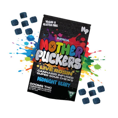 Midnight Berry Live Rosin Chews 200mg