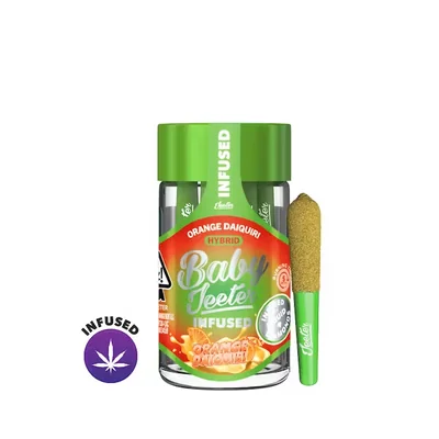 Orange Daiquiri Baby Jeeter Infused Pre Rolls 5pk 2.5g
