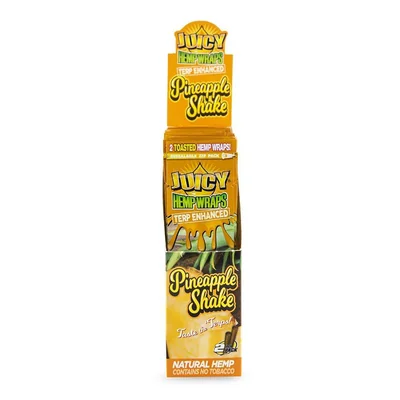 Terp Infused Hemp Wraps 2pk Pineapple Shake