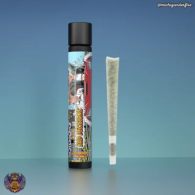 Bad Decisions Pre Roll 1g