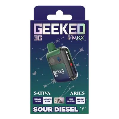 Geeked Sour Diesel Disposable 3g