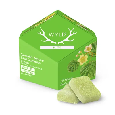 Kiwi Sativa 2:1 THC:THCv Gummies 200mg