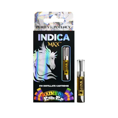Rainbow Push Pop Cartridge 1g