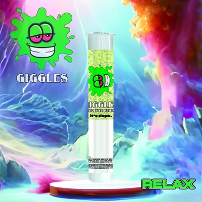Giggles Black Sudz Pre Roll 1g