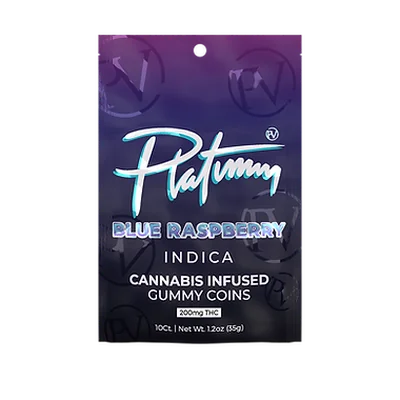 Blue Raspberry Gummies 200mg