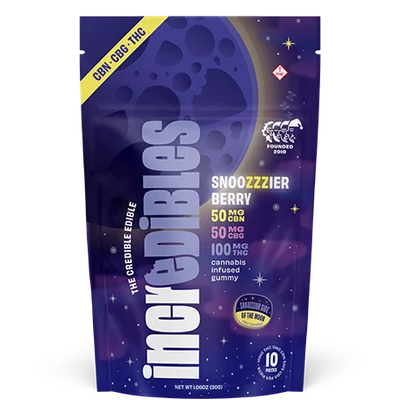 Snoozzzierberry 2:1:1 THC:CBN:CBG Gummies 100mg