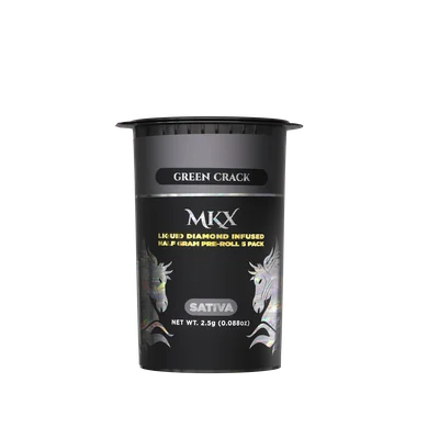 MKX - Green Crack Infused Pre-Rolls 5pk 2.5g